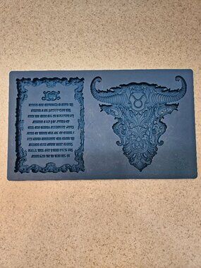 Blue Taurus Silicone Mold